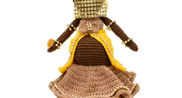 Oxum Grávida Amigurumi Crochê