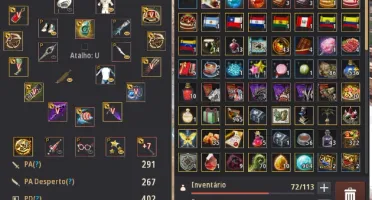 Conta black desert 693gs, com arma Gordh'aid PEN
