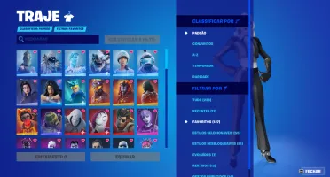 conta fortnite +200 skins com minty