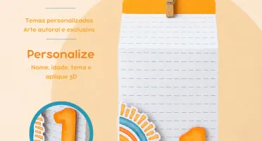 Caixa Milk Personalizada em Kits de 10, 20 ou 30