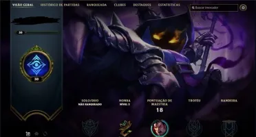 Conta unraked nv 30,11k essencia,25champs+,skins