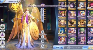 Conta lvl 60 Saint Seiya Awakening
