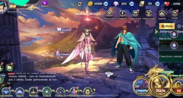 Conta lvl 60 Saint Seiya Awakening