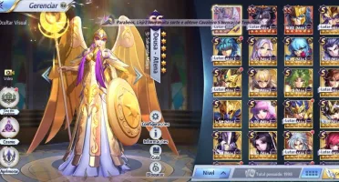 Conta lvl 60 Saint Seiya Awakening