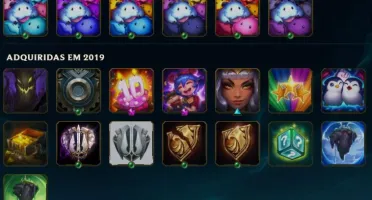 Conta com 48 campeões e 27 skins