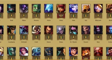 VENDO CONTA NO LOL - GOLD 3- 60 SKINS- 100 CAMPEOES
