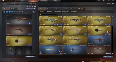Conta Crossfire AL Capitão NV 1 com algumas mns boas