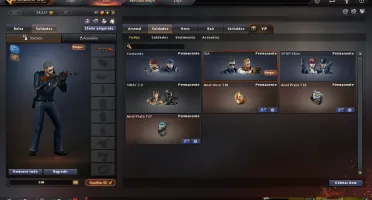 Conta Crossfire AL Capitão NV 1 com algumas mns boas