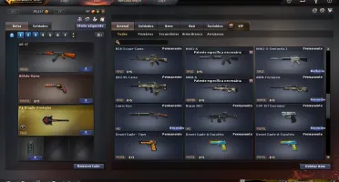 Conta Crossfire AL Capitão NV 1 com algumas mns boas
