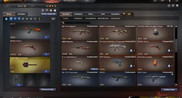 Conta Crossfire AL Capitão NV 1 com algumas mns boas