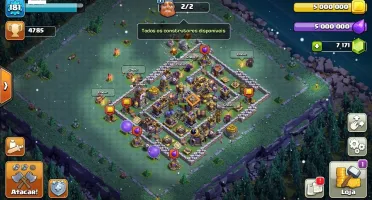 CV 11 FULL, 7 MIL GEMAS, 5 CONSTRUTORES, PODE TROCAR O NOME!