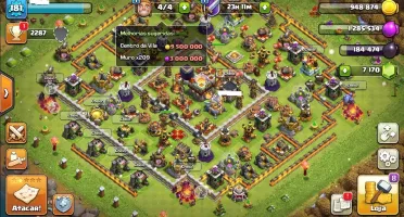 CV 11 FULL, 7 MIL GEMAS, 5 CONSTRUTORES, PODE TROCAR O NOME!