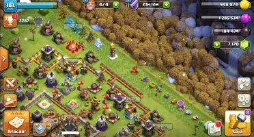 CV 11 FULL, 7 MIL GEMAS, 5 CONSTRUTORES, PODE TROCAR O NOME!