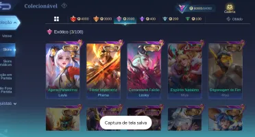 Conta mobile legends