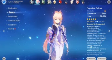 NAHIDA + GANYU + KOKOMI + FUMETSU GEKKA