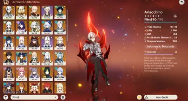 Genshin Impact - Único dono - 19 armas BIS - Att 15/05