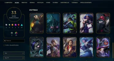 Conta esmeralda 3 com Riven pacto quebrado upada a mão