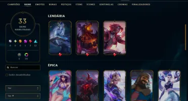 Conta esmeralda 3 com Riven pacto quebrado upada a mão