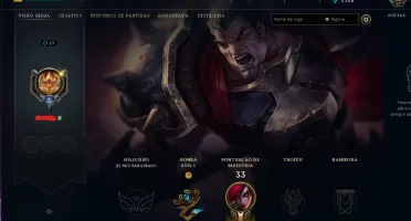 Conta Platina ( Apenas Elo E Mais Nada )