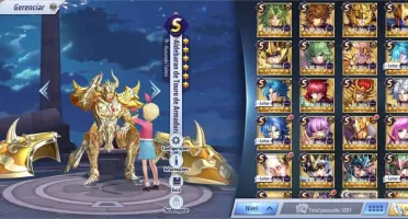 Conta CDZ awakening muito forte. Conta top 10 no DG