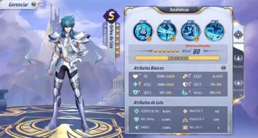 Conta CDZ awakening muito forte. Conta top 10 no DG