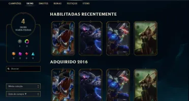 CONTA LEAGUE OF LEGENDS - GOLD IV