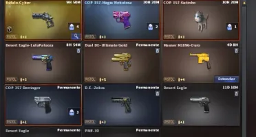 EMAIL ON - Conta Crossfire Barrinha de ouro (Quase prata)