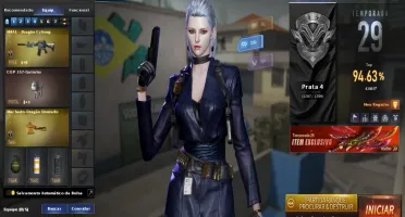 EMAIL ON - Conta Crossfire Barrinha de ouro (Quase prata)