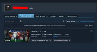 Conta Steam Full Acesso Com Fifa 26