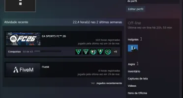 Conta Steam Full Acesso Com Fifa 26