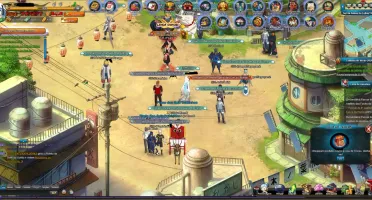 Conta Naruto Online s35, 450k, 60k cupons e 4k lingotes
