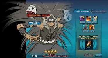 Conta Naruto Online s35, 450k, 60k cupons e 4k lingotes