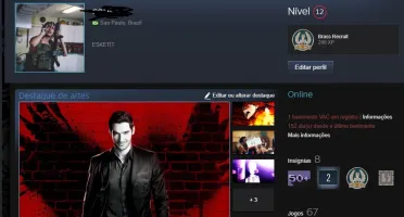 Conta STEAM com vário jogos (VAC no CSGO)