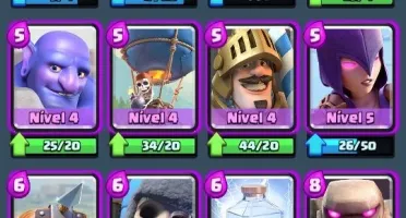 Conta clash royale top lvl 12 arena liga 2