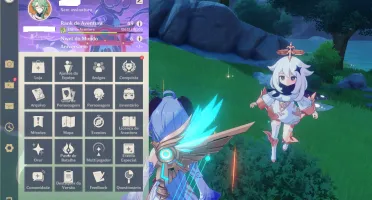 Conta Genshin Impact AR49 com personagens 6 T5