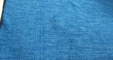 tapete  tear algodão tons azul  1,50 x 2,00