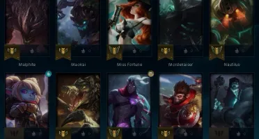 Conta lol Ouro 4