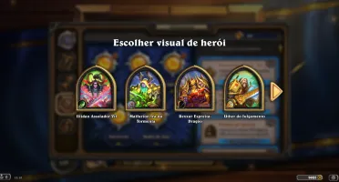 Conta hearthstone para iniciantes com pacotes e ouro