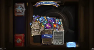 Conta hearthstone para iniciantes com pacotes e ouro