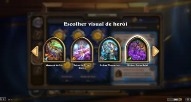Conta hearthstone para iniciantes com pacotes e ouro