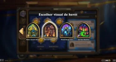 Conta hearthstone para iniciantes com pacotes e ouro