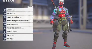 Conta Overwatch 2 com todos os passes completos e ícones OW1