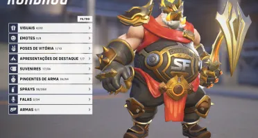 Conta Overwatch 2 com todos os passes completos e ícones OW1