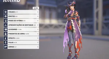 Conta Overwatch 2 com todos os passes completos e ícones OW1
