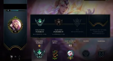 Conta valorant + conta do lol. muitas skins + passe