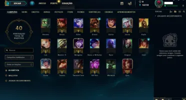Conta LoL Diamante V Smurf