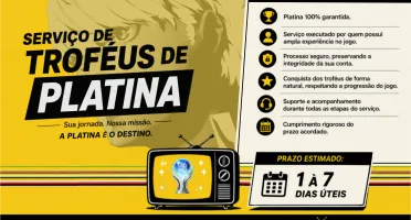 Playstation | Serviço de Troféus de Platina.