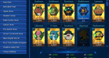 CONTA DIGIMON SERV LUCEMON
