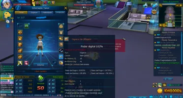 Conta Ladmo Omegamo Com 3 Sss+ Bragamon, Suzanomon E Kizuna
