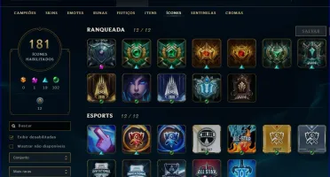 CONTA LOL- GOLD 2 - ALL CHAMP + 272 SKINS + 2 Skins Ultimate